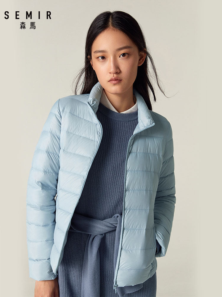SEMIR 2019 Down Winter Jacket Women Cotton Short Jackets New Down Padd Doha babani