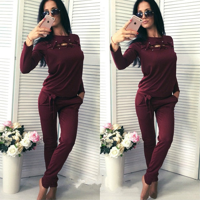 2019 Autumn Queen pattern print Tracksuit set women casual o neck long sleeve hoodies set Lady fashion winter Sweatshirt suits